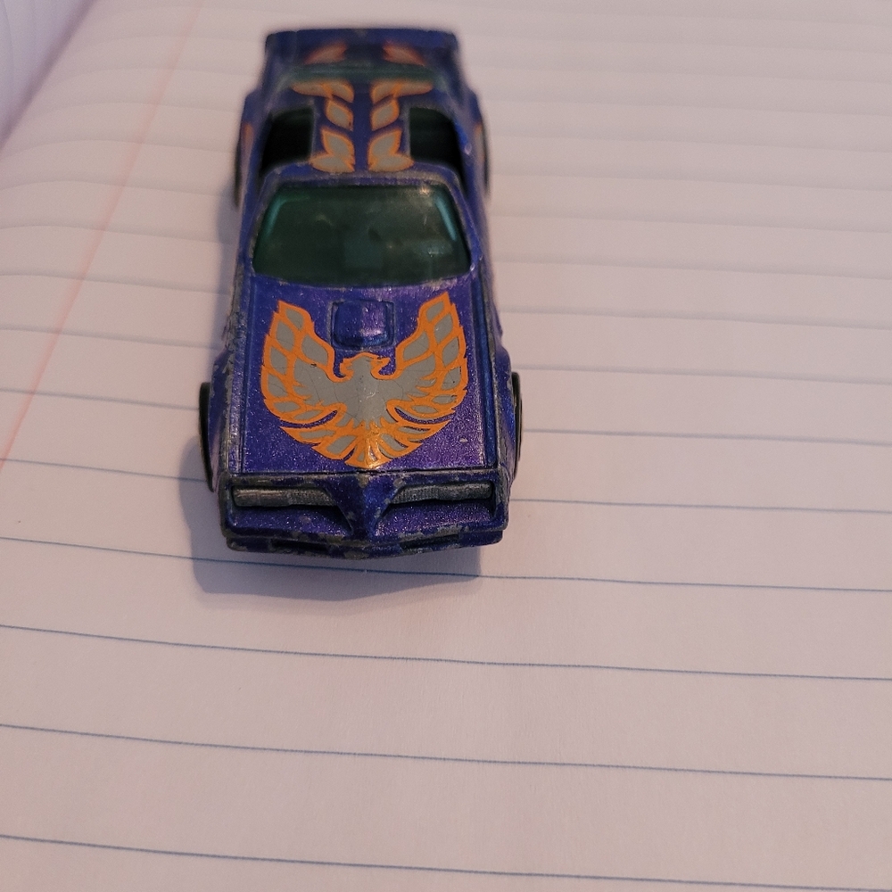 Vintage Redline Hot Wheels BW 1977 Blue/ Hot Bird Trans Am Firebird